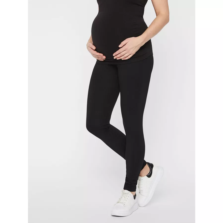 mama;licious Umstandsleggings MLLEA 2er-Pack Black