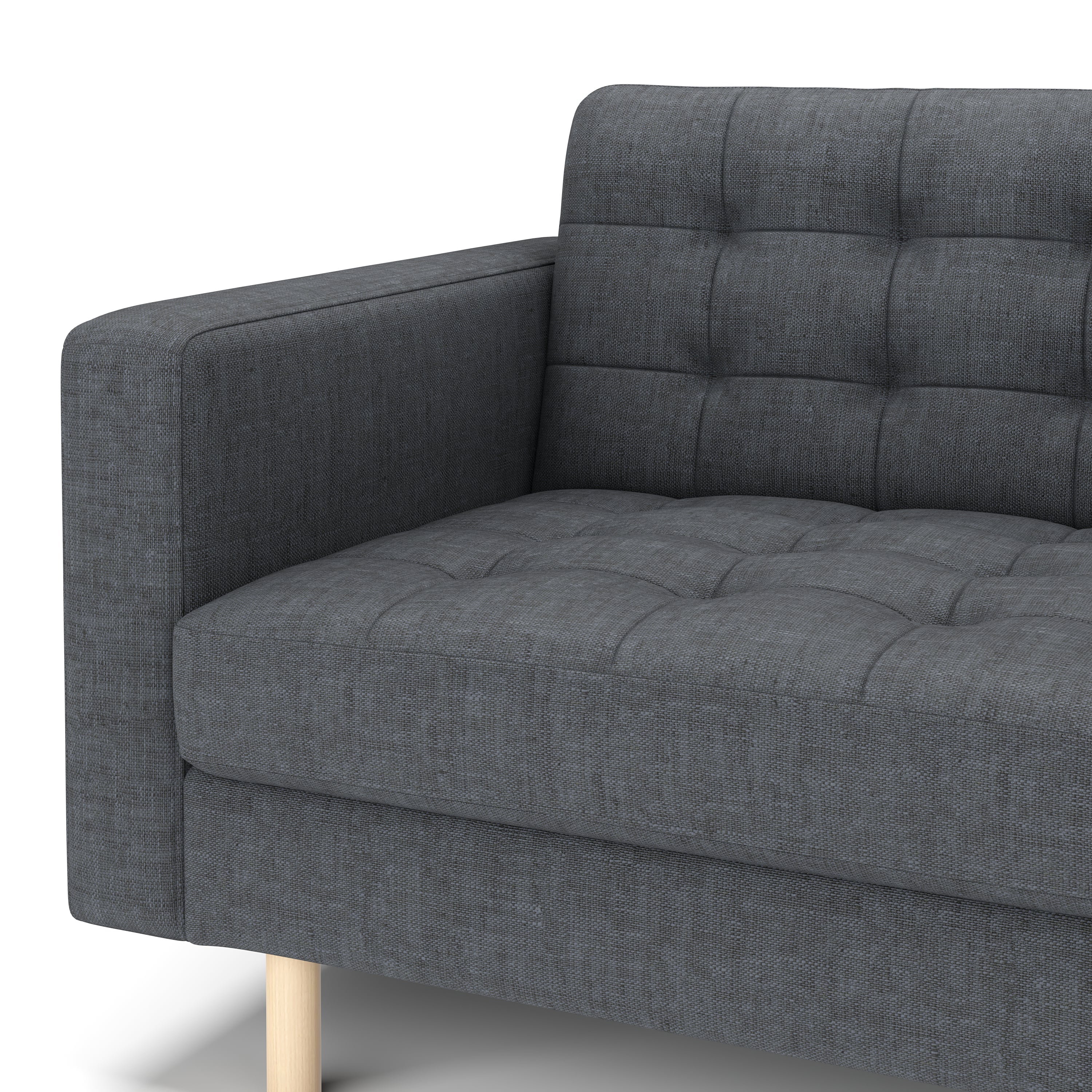 Sofa ALISHA 3-Sitzer anthrazit