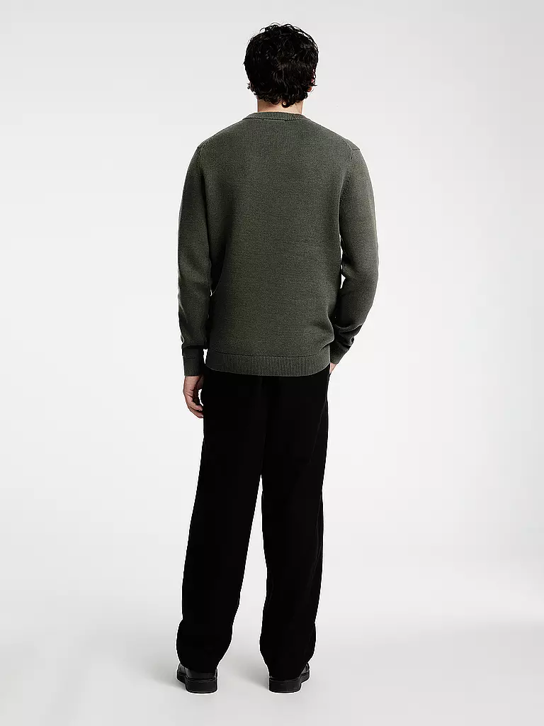SELECTED Pullover SLHDANE olive