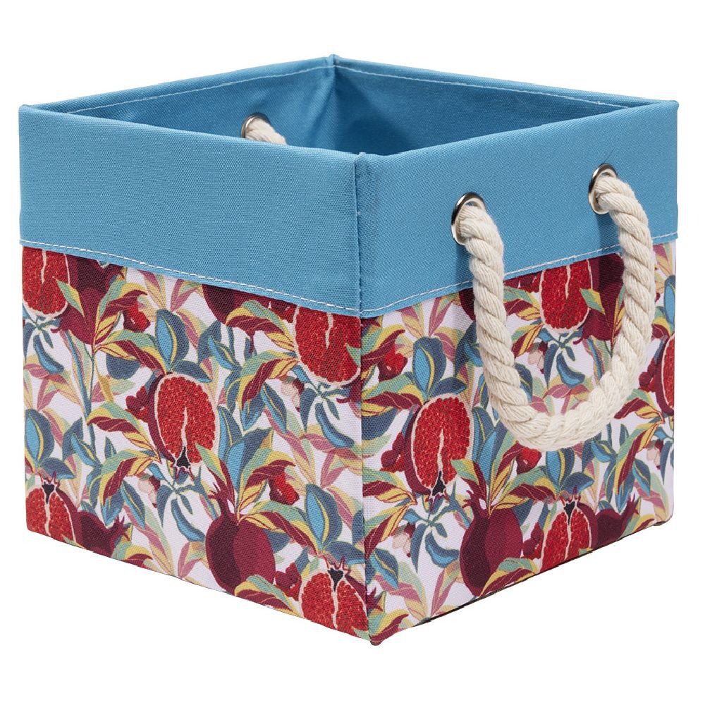 Boîte déco tissu 15x15xH14cm