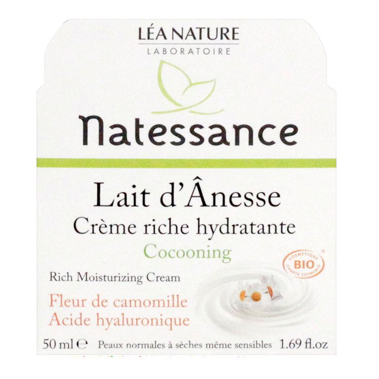 Lait d'ânesse crème riche 50ml