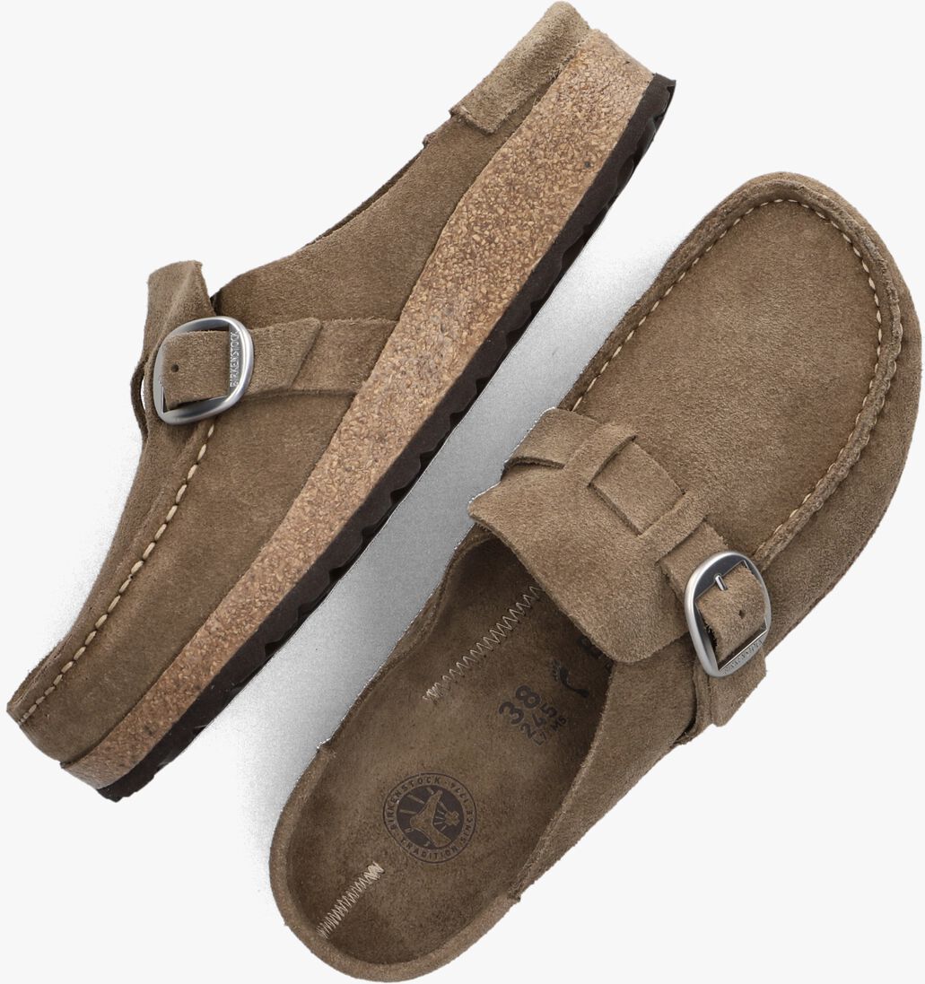 BIRKENSTOCK taupe birkenstock instappers buckley dames