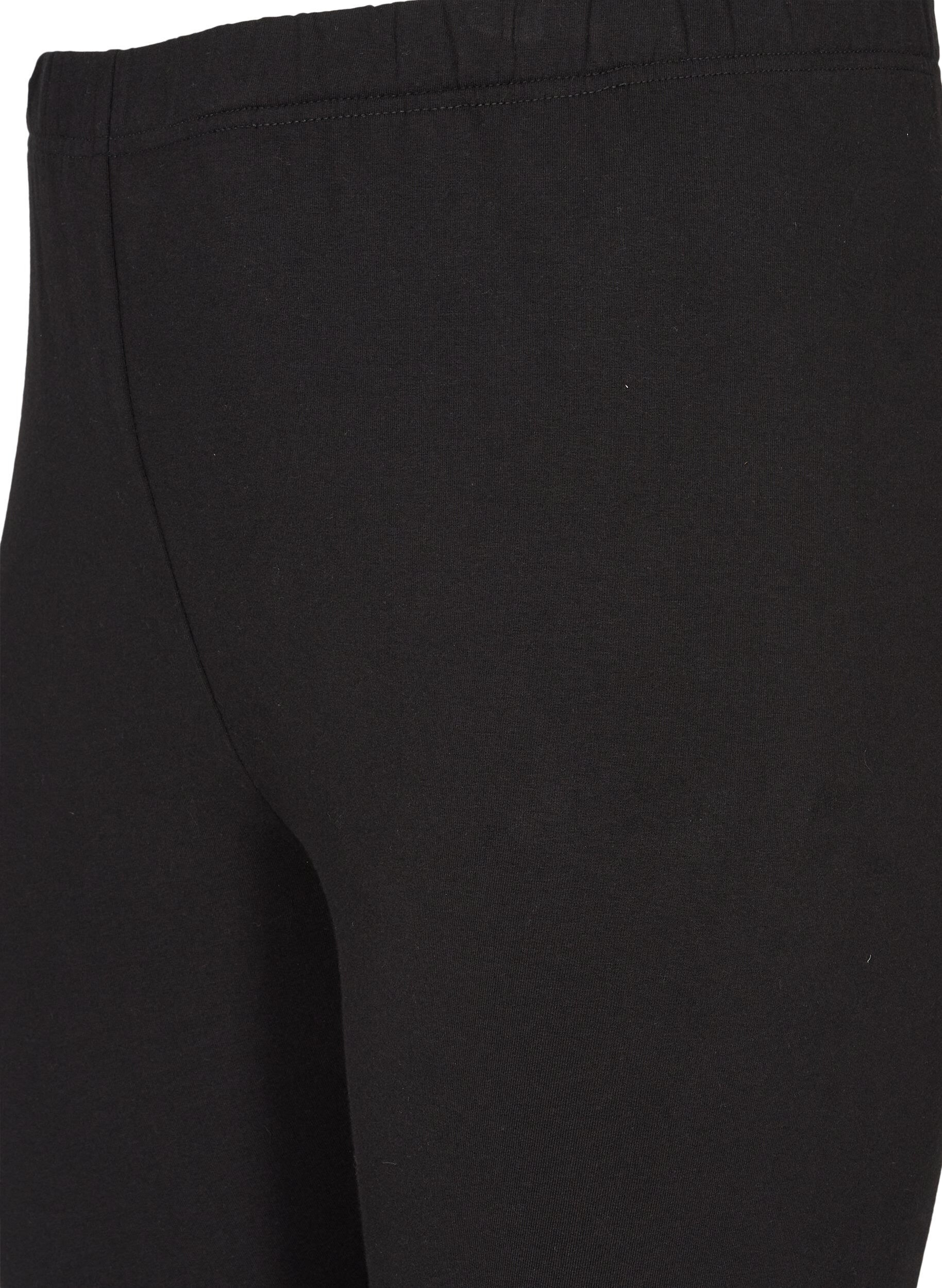 Leggings i bomuld med foer