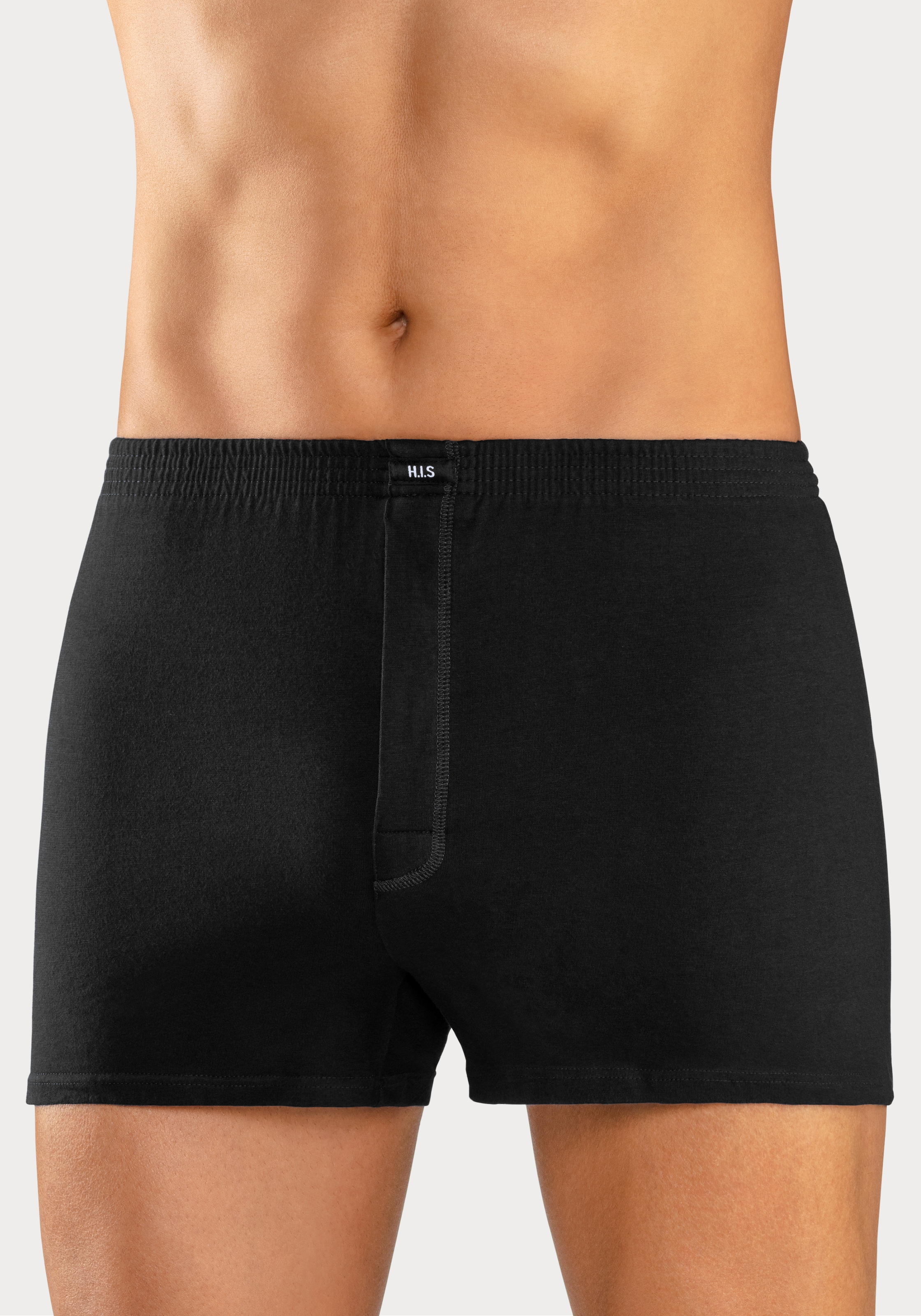 H.I.S Weiter Boxer, 2 Stk. aus weicher Single Jersey Ware