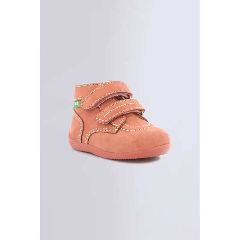 BONKRO ROSE CLAIR BOTTILLONS Cuir Fille