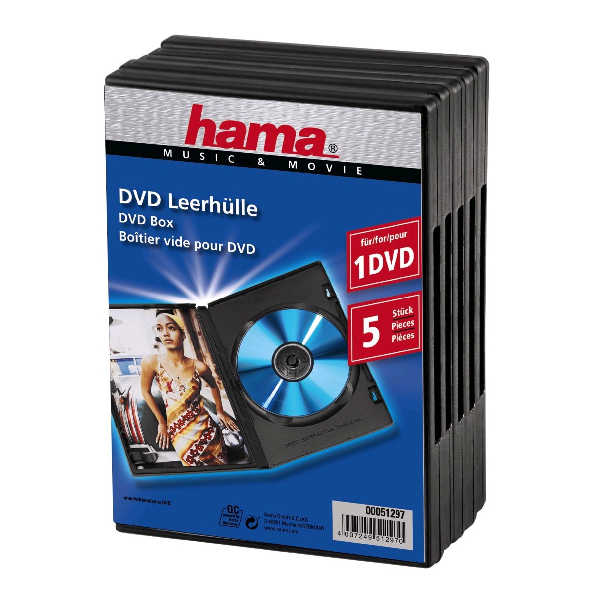 Hama DVD-etui (5 stk)