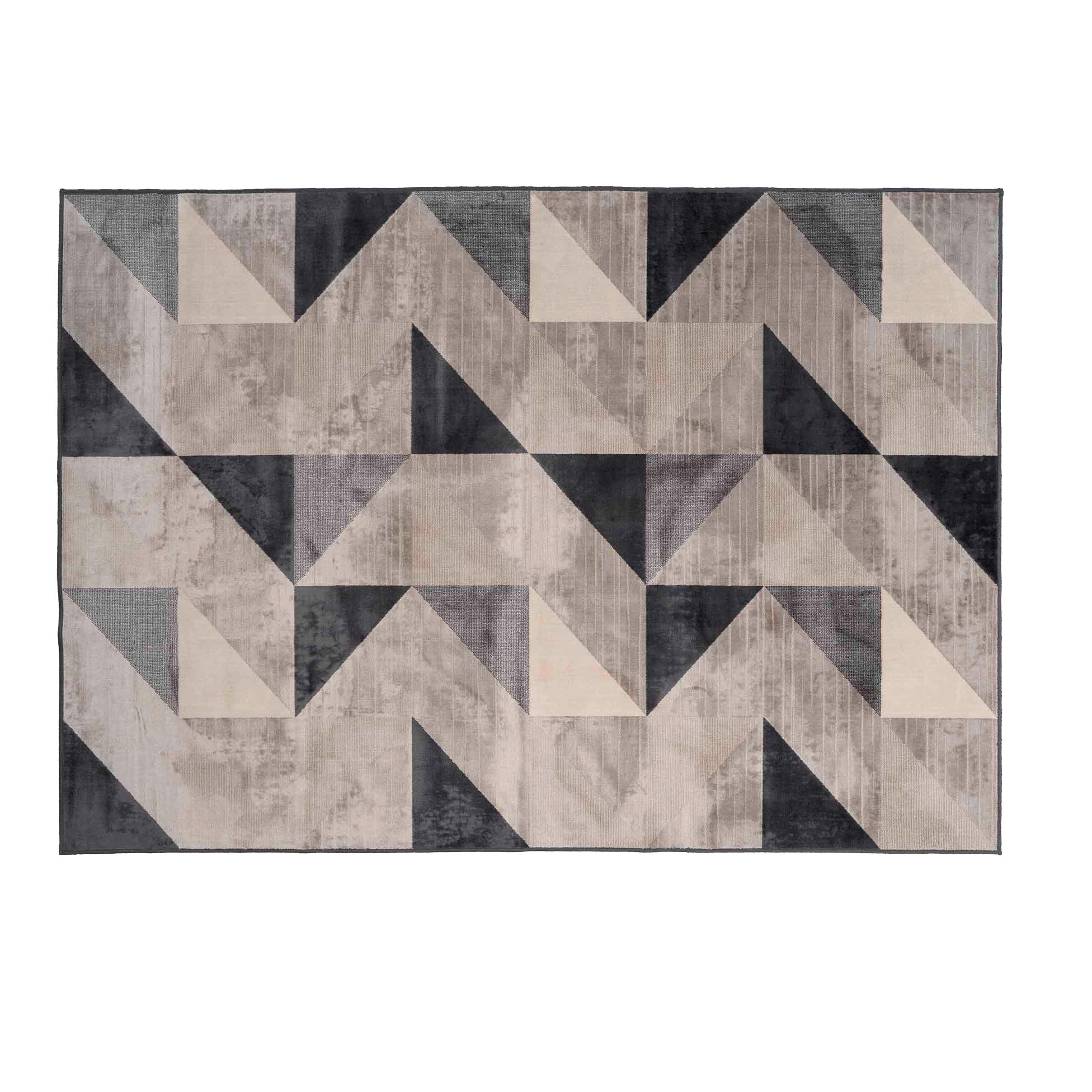 TAPIS RECTANGLE 140X200CM TISSE GRAPHIC