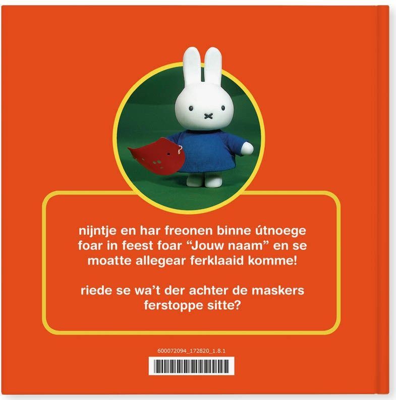nijntje boek met naam - In feest foar.. - Hardcover