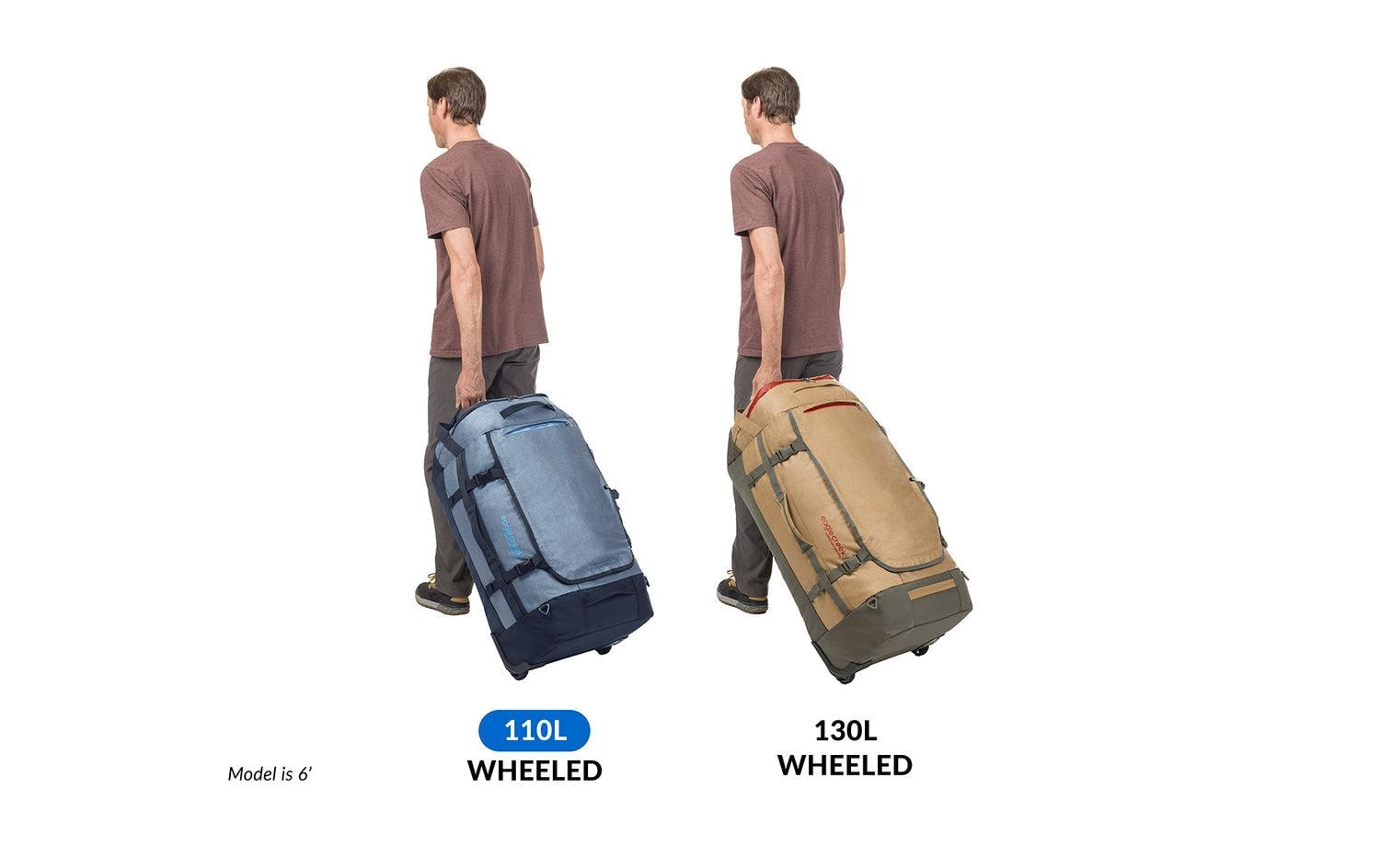 Duffle Bag Cargo Hauler Wheeled 110 l Rot<br>Wasserabweisender Dufflebag