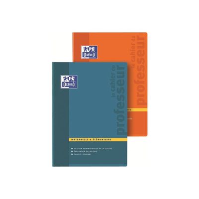 Oxford - Cahier du professeur Maternelle et Elémentaire - 24 x 32 cm - 100 pages