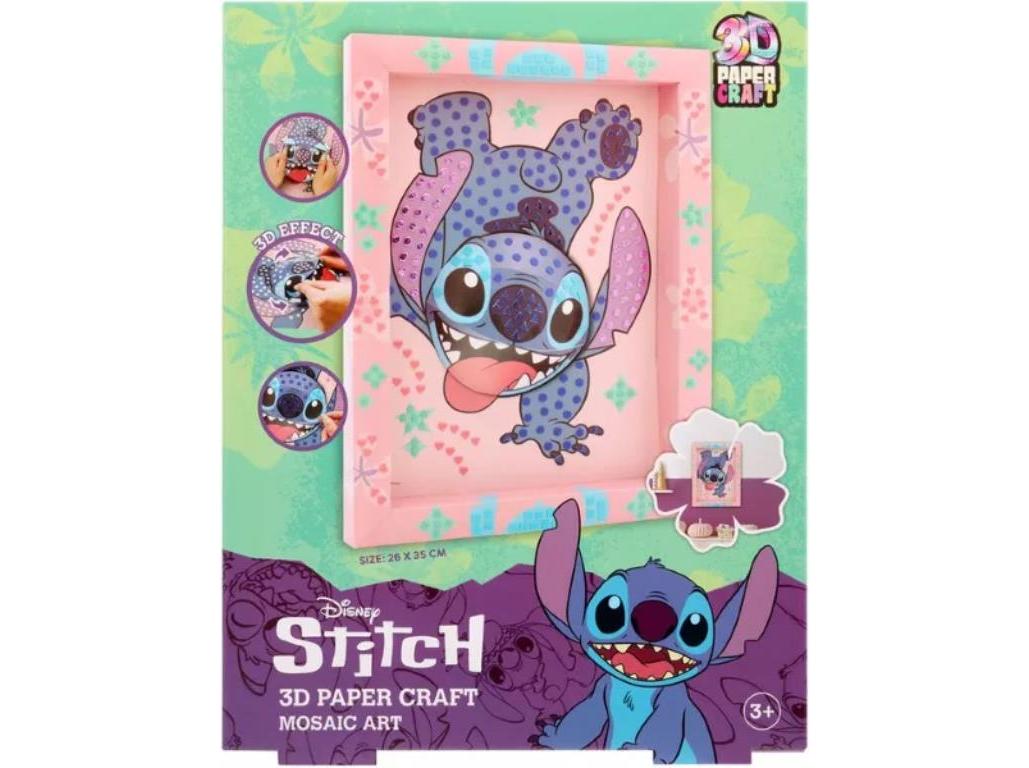 PINTA C/ DIAMANTES STITCH 3D