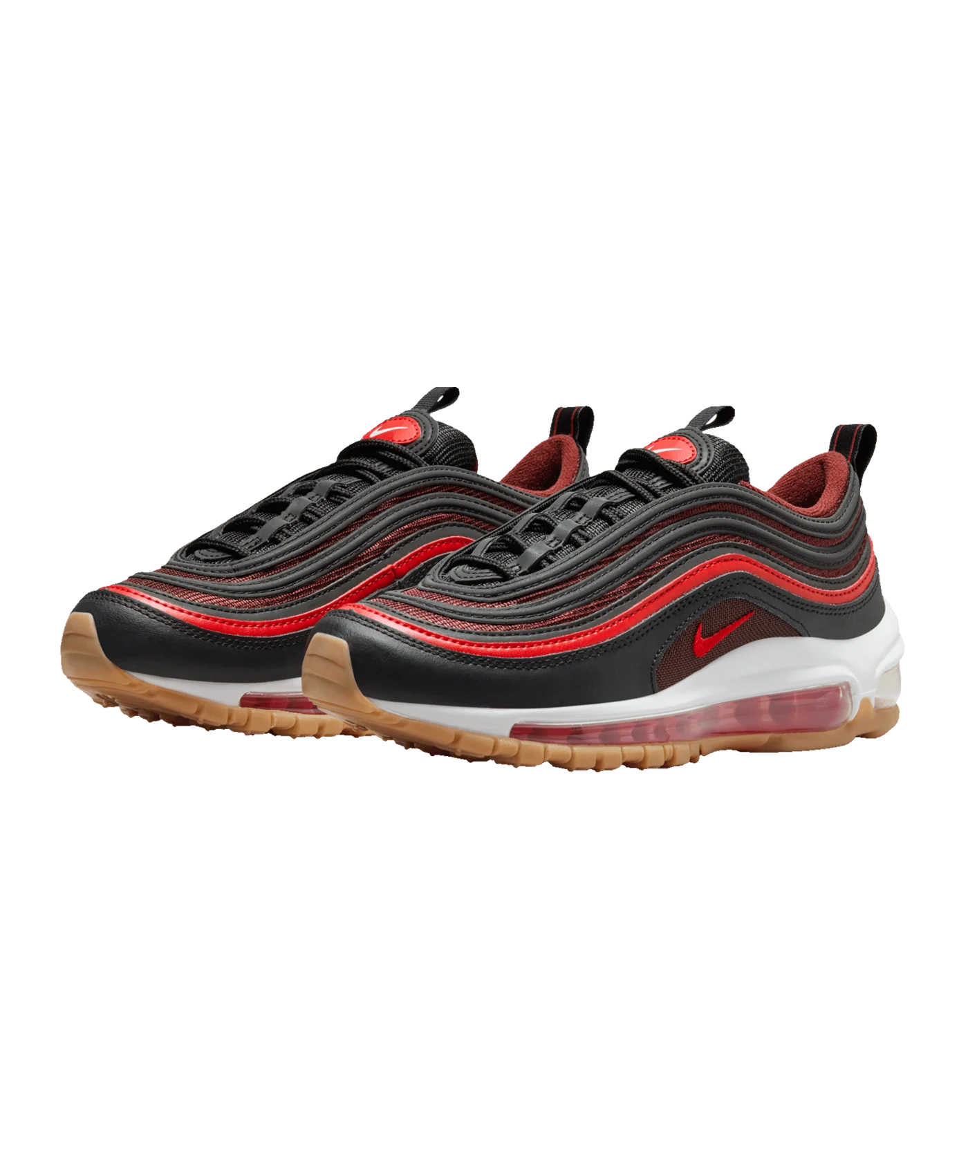 Nike Air Max 97 Kids Schwarz Rot F034