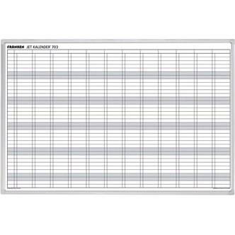 Tableau planning JetKalender, calendrier annuel