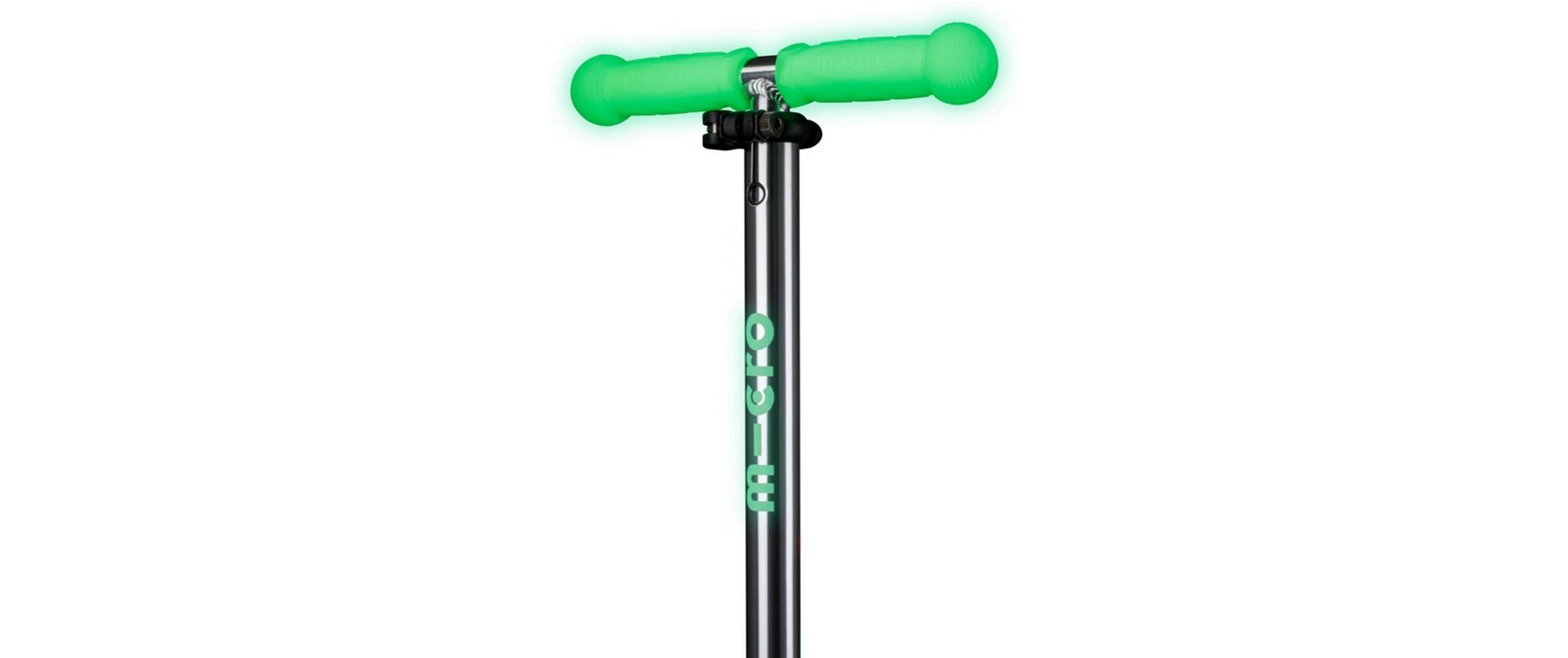 Kickboard Mini Micro Deluxe Glow LED LimettengrünScooter für Kinder