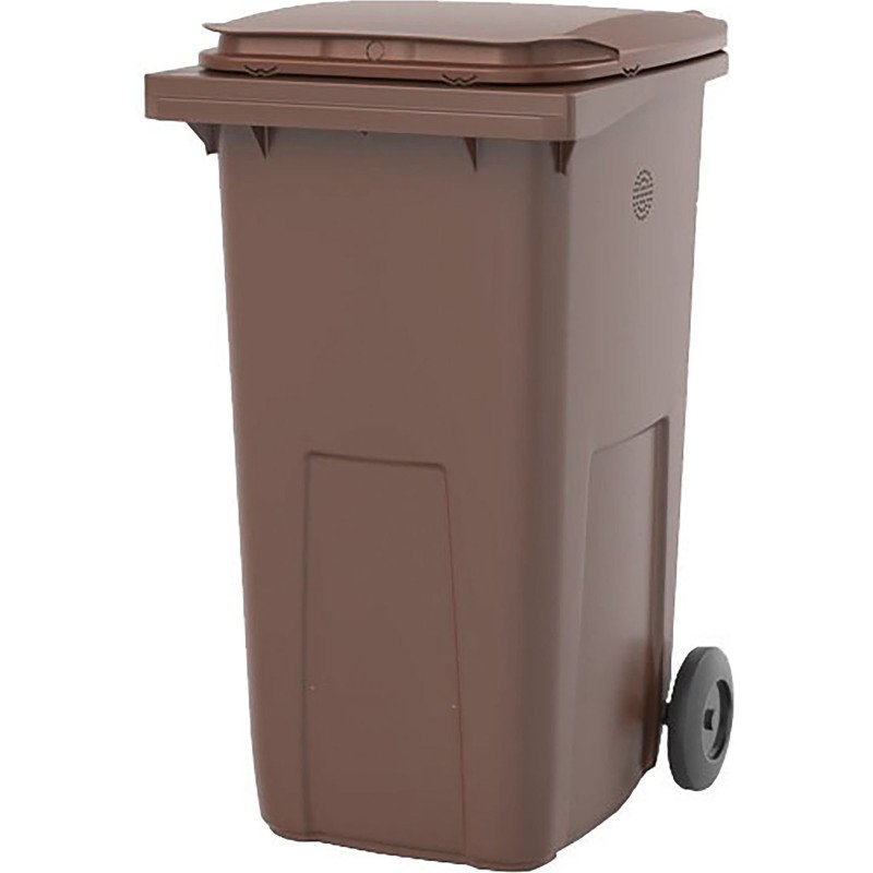 Conteneur à biodéchets 2 roues 240 litres Korok Rossignol