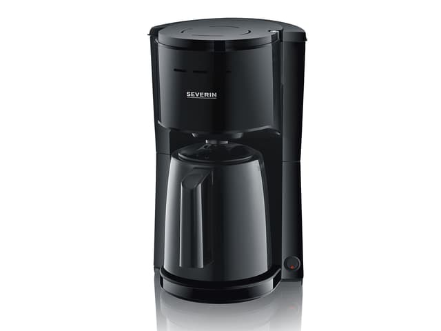Severin Kaffemaskine m. termokande 1000 watt Sort