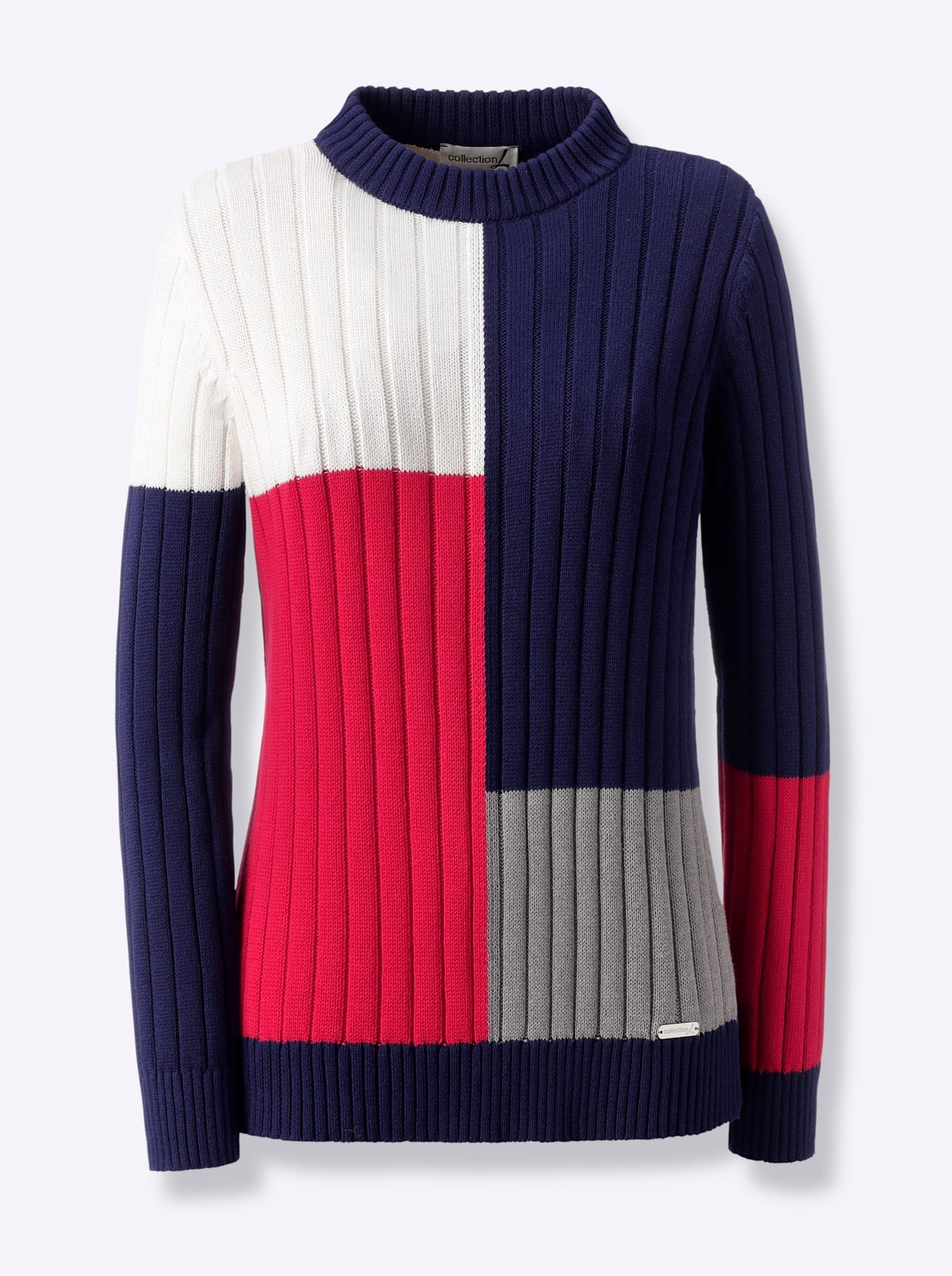 Casual Looks Stehkragenpullover »Stehkragen-Pullover«