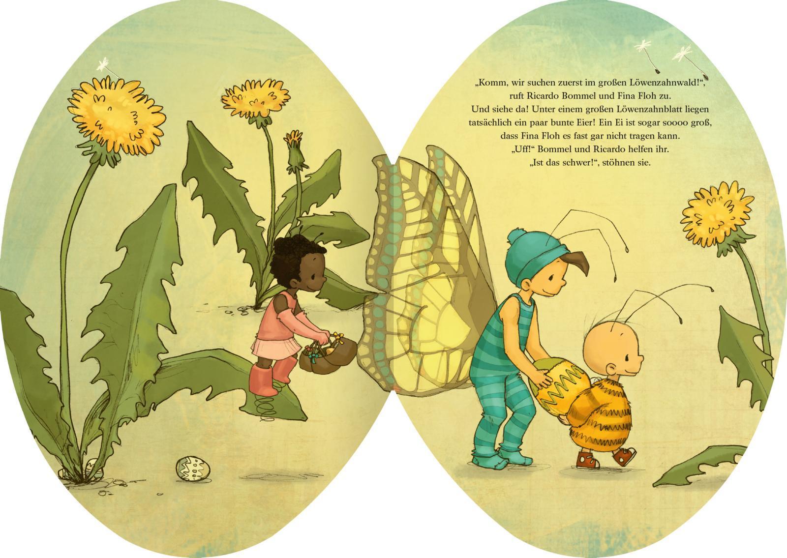 Die kleine Hummel Bommel feiert Ostern