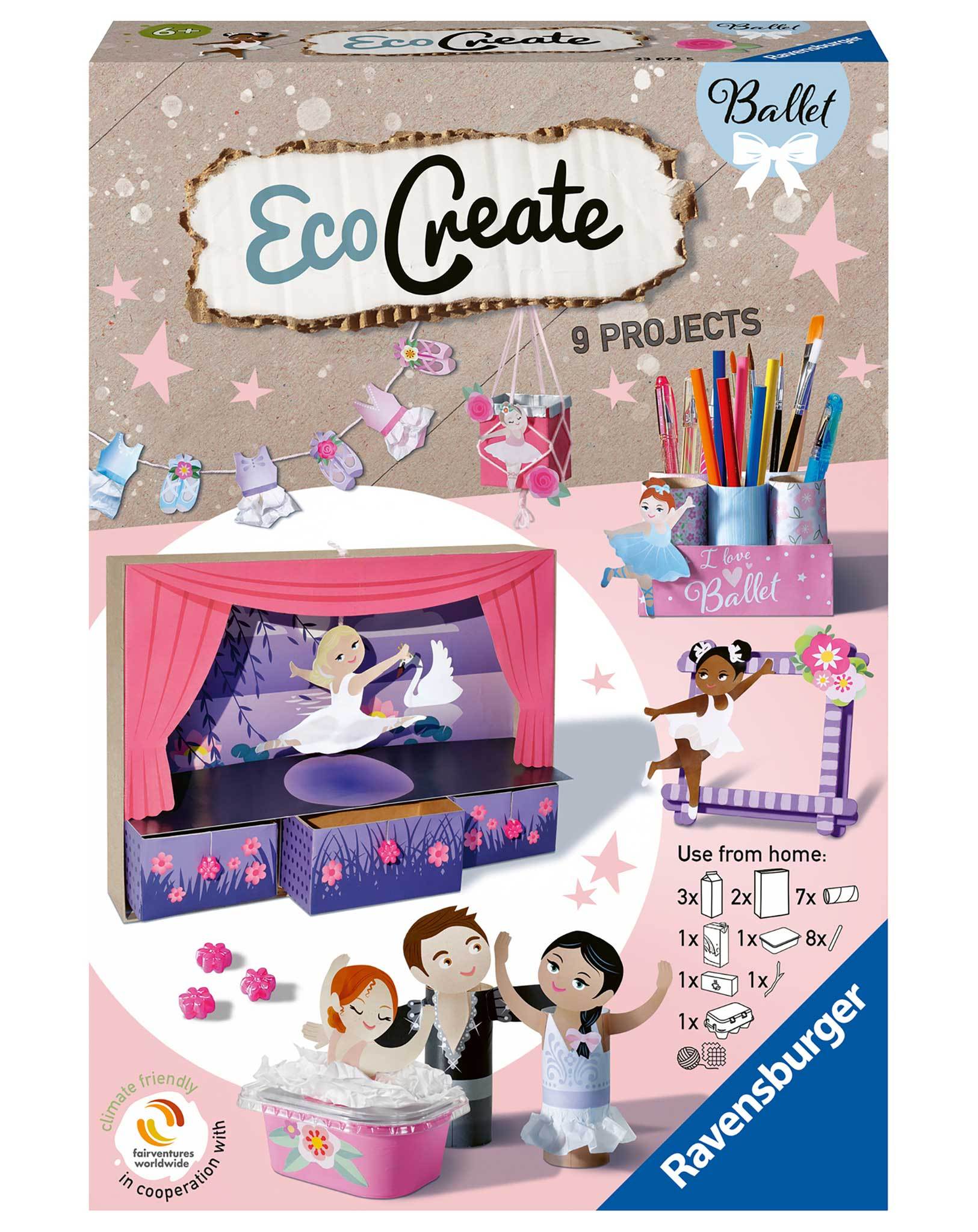 Bastelset ECO CREATE - LIVE LIKE A BALLERINA