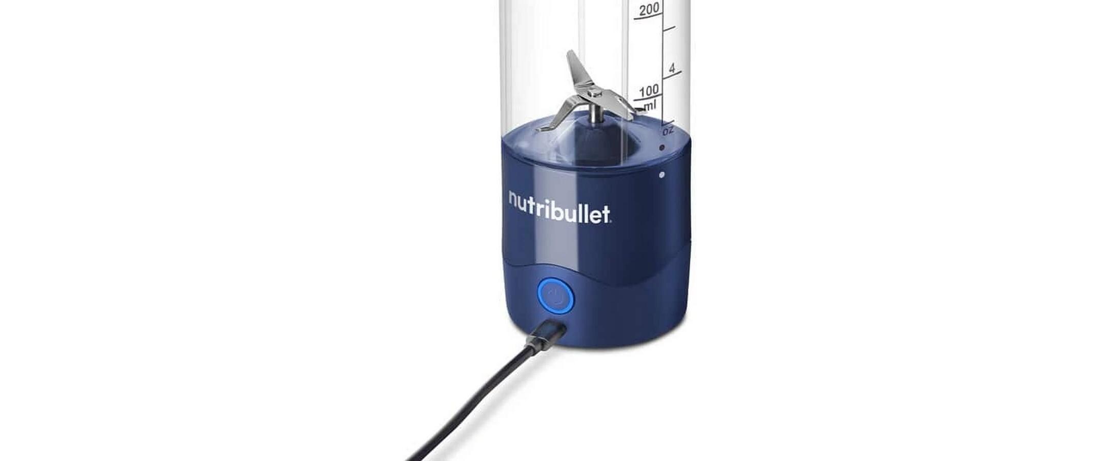 Smoothie Maker Portable BlauTragbarer Blender