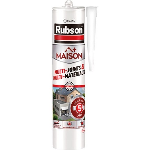 Mastic maison multi-usages - multi-materiaux - 280 mL - blanc