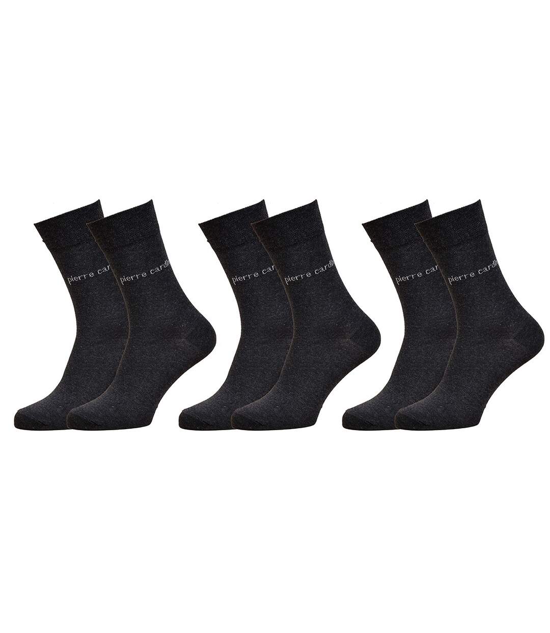 Chaussettes homme PIERRE CARDIN Urbain, Confort en Coton -Assortiment modèles photos selon arrivages- Pack de 12 Paires unies Surprise Pierre Cardin