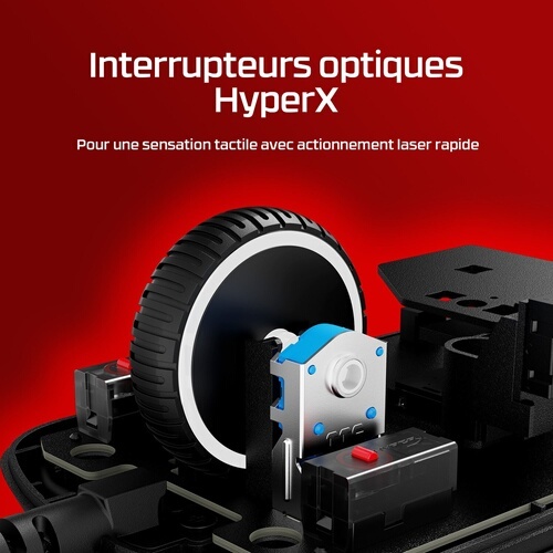 Souris Hyper X Pulsefire Saga Wired Gaming Mouse