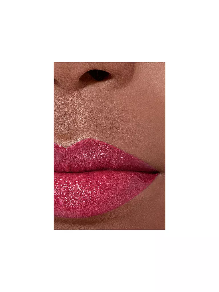 CHANEL FARBINTENSIVER LIPPENSTIFT. KONZENTRIERTE LEUCHTKRAFT UND PFLEGE. NACHFÜLLBAR 2G rosa