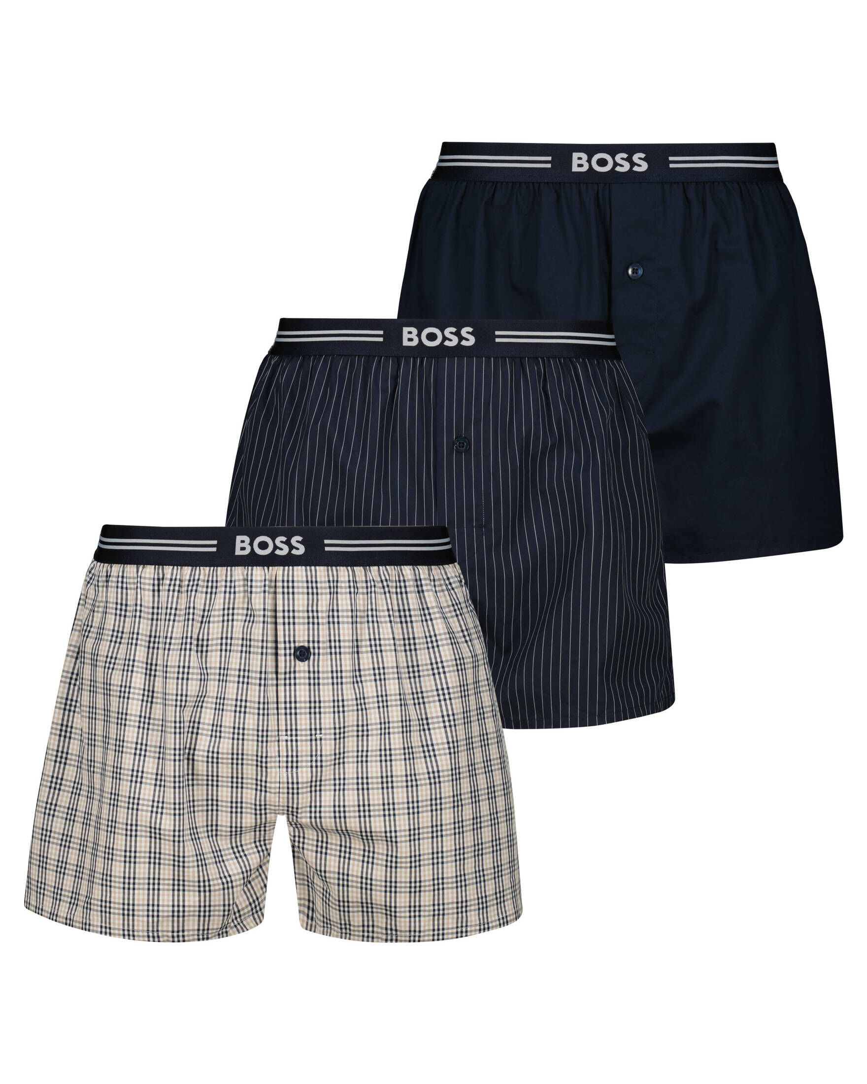 BOSS| Herren Boxershorts 3er-Pack
