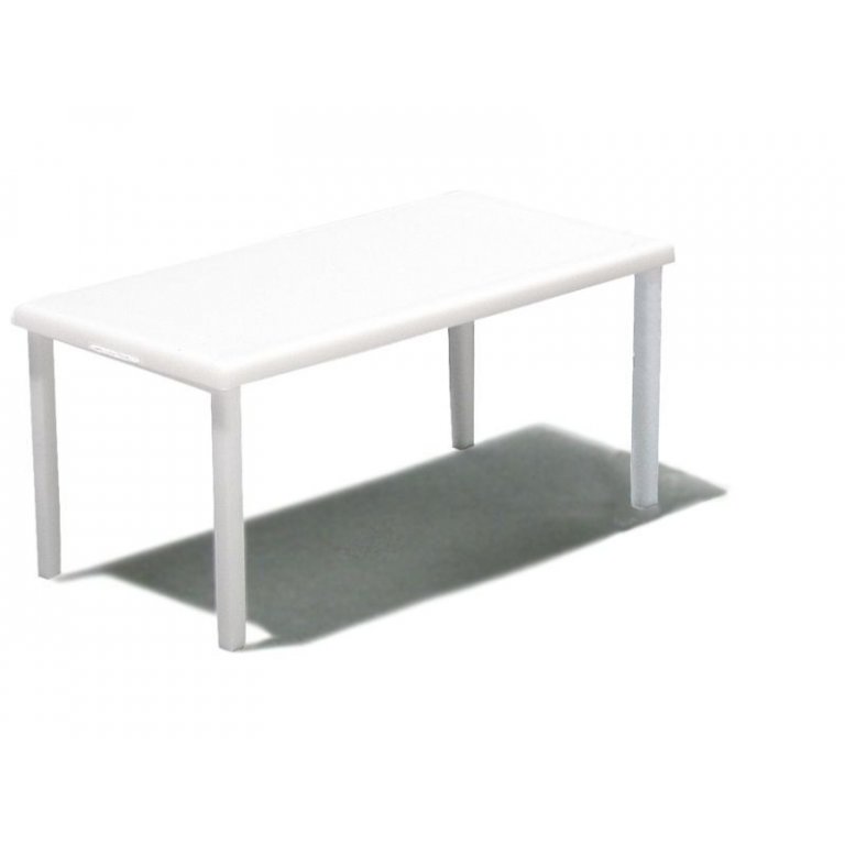 Tische weiß, 1:25