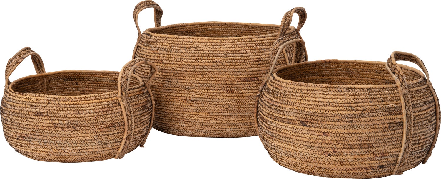 Intratuin opbergmand Zion naturel D 37 H 25 cm
