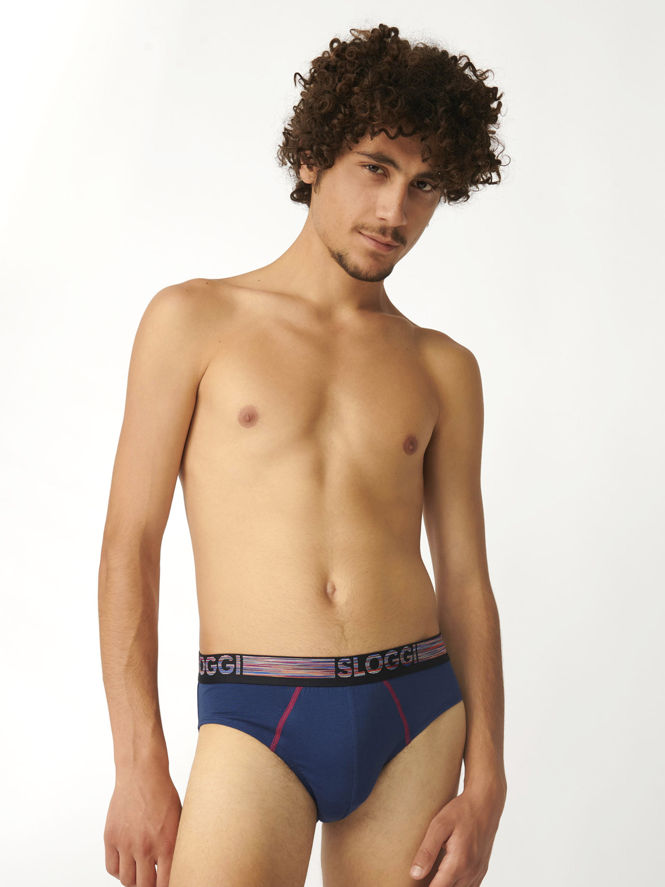 Lot de 6 slips midi GO ABC Natural