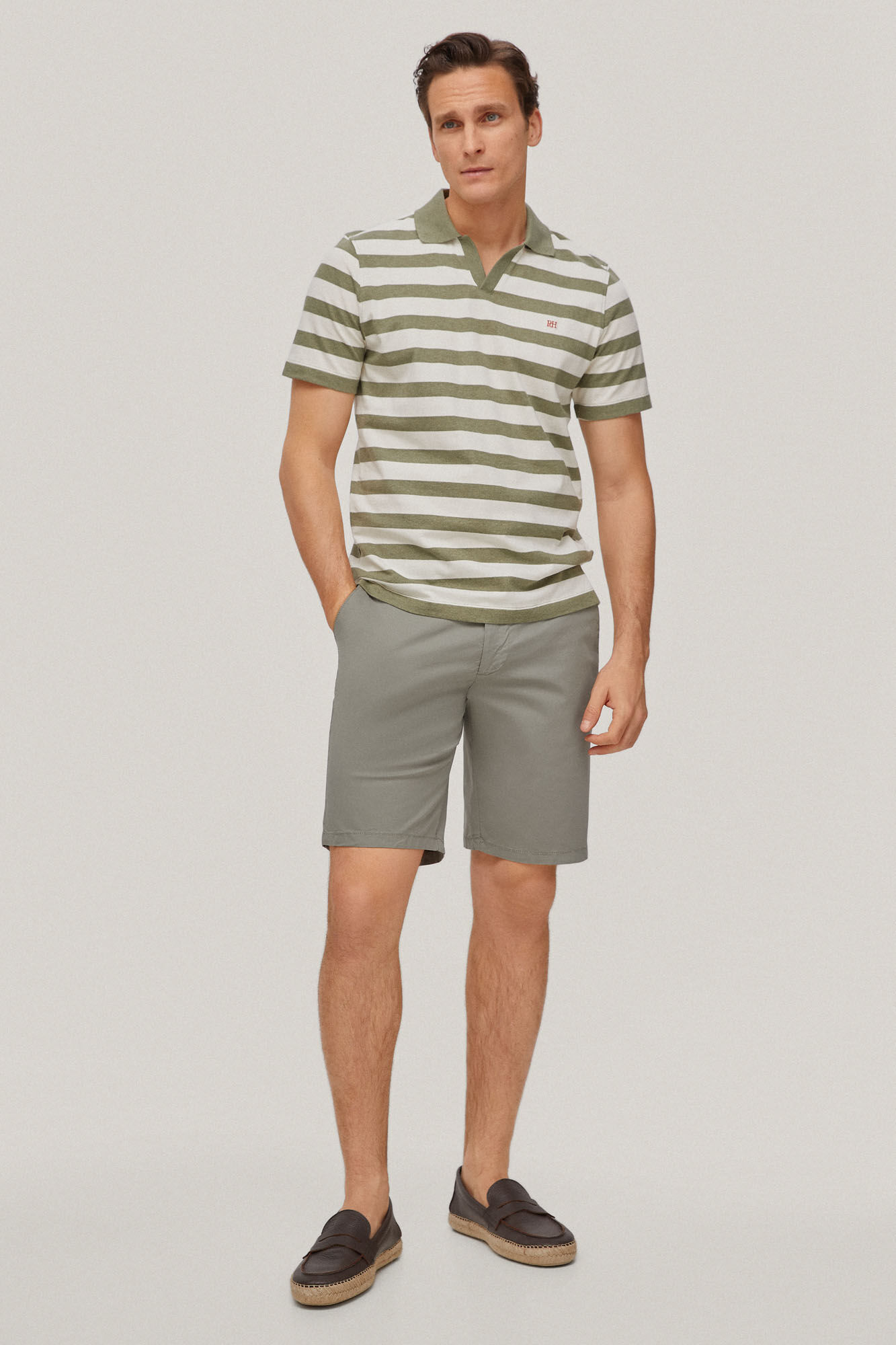 Bermuda Chino Premium Flex - Verde