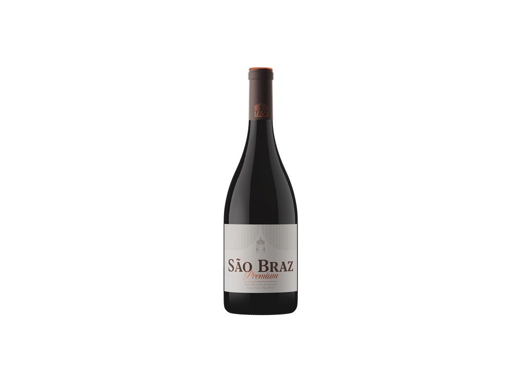 VINHO TINTO SÃO BRAZ PREMIUM ALENTEJO 0.75L