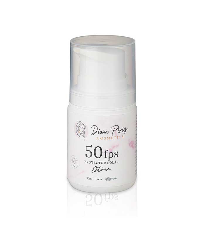 Diana Piriz Cosmetics - Protetor solar facial 50FPS Extrem