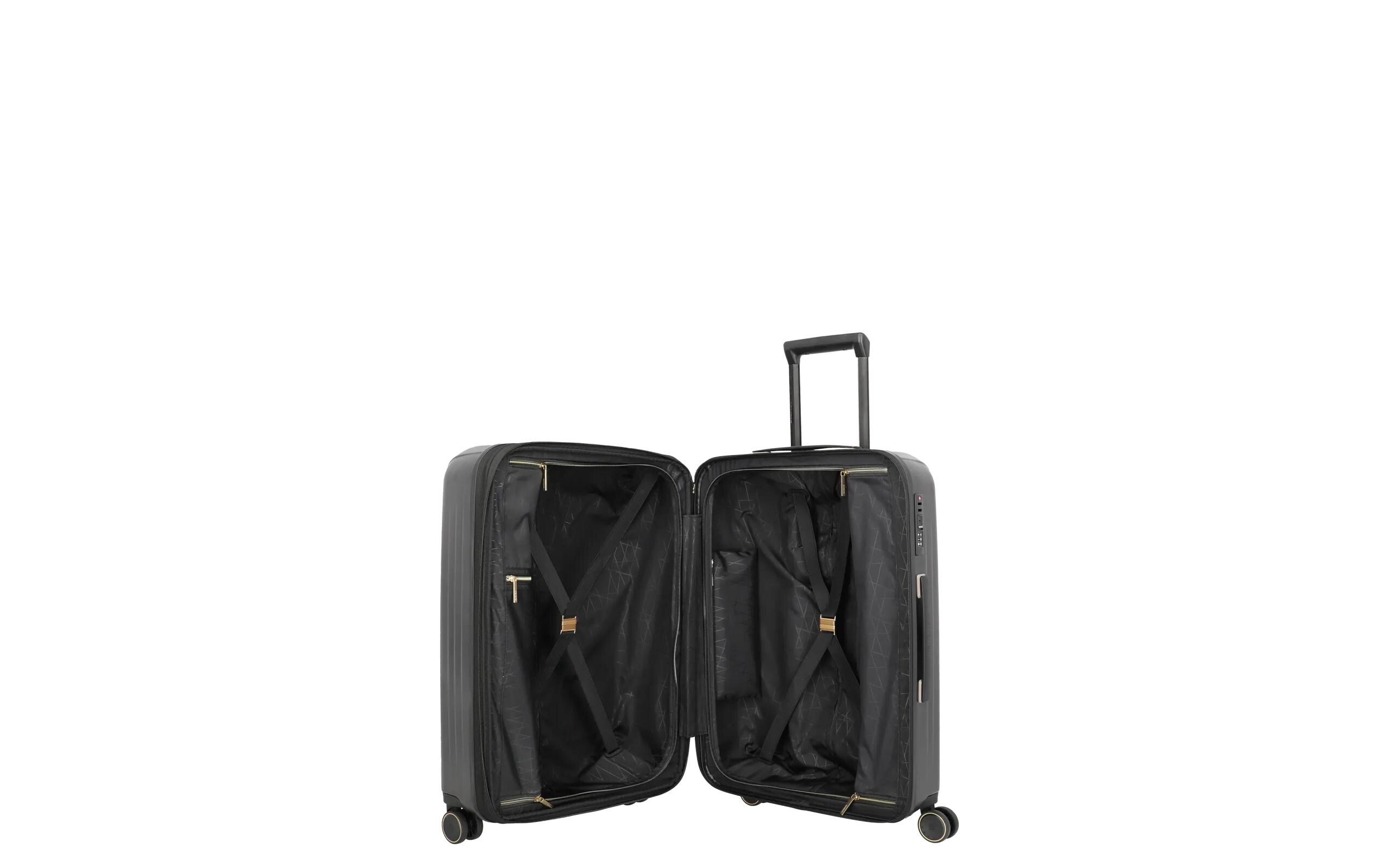 Barbara Novelty Trolley M erweiterbar, Schwarz<br>Reisekoffer