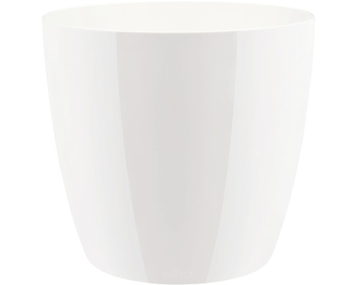 elho Brussels Diamond plantenbak, kunststof, Ø 14 cm, H 12 cm, wit