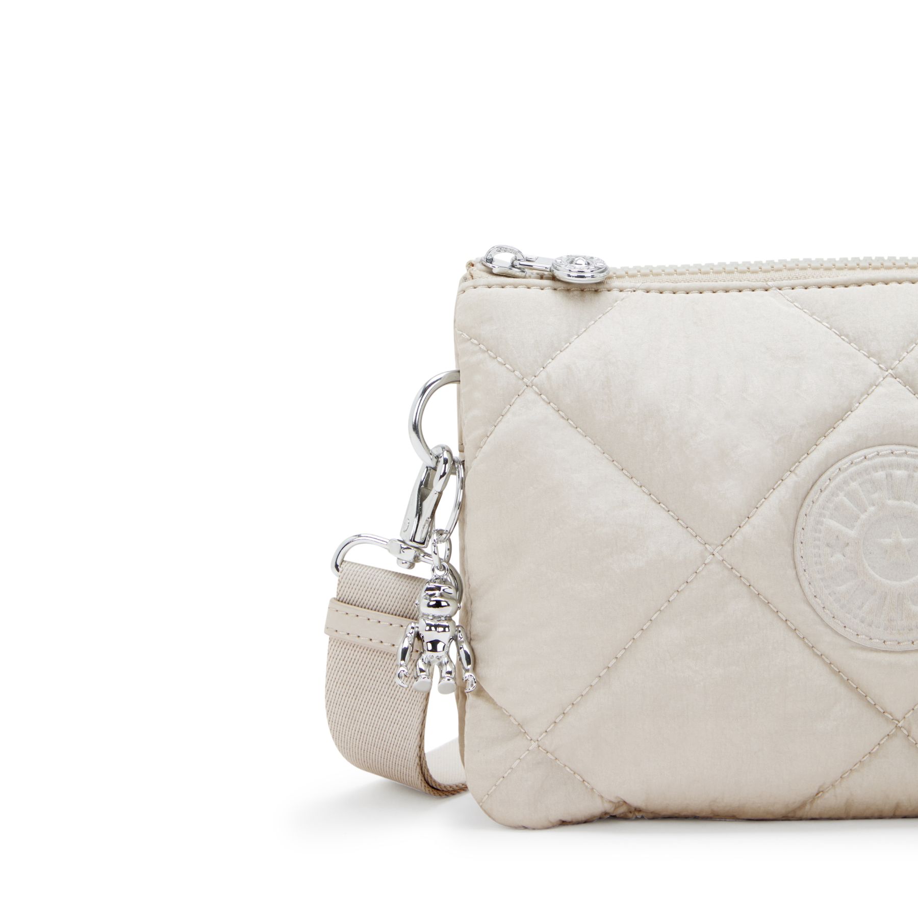 RIRI Petit Sac Bandoulière - Airy Beige Quilt
