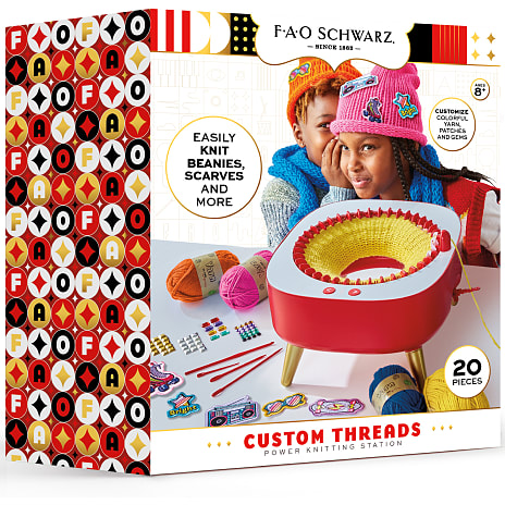 FAO Schwarz strikkestation