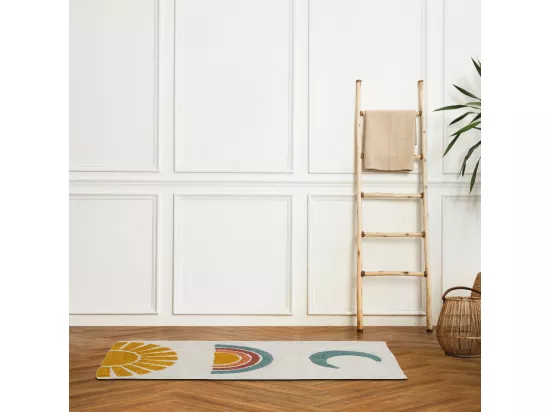 Tapis déco enfant en coton tufté 60x120cm