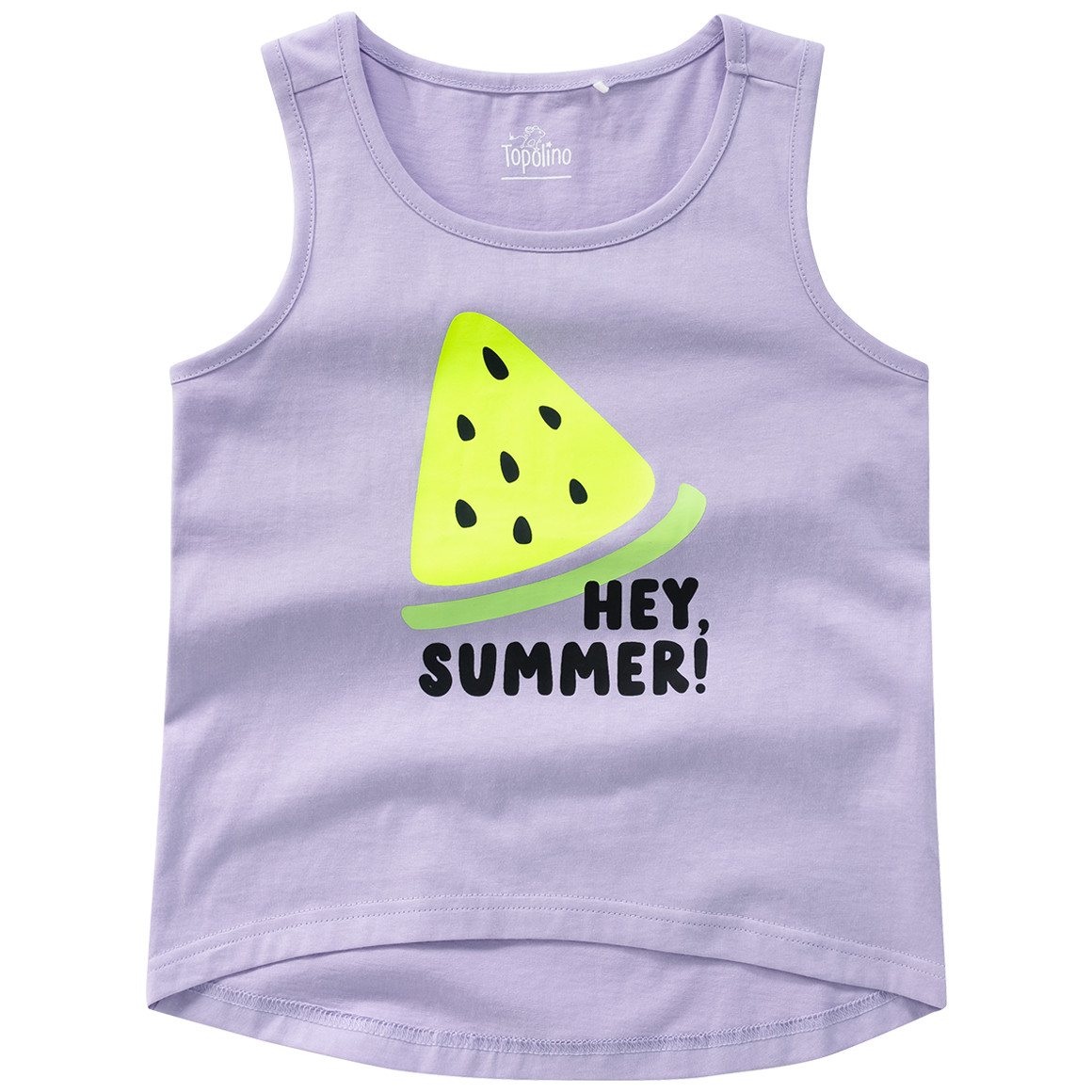 Topolino Mädchen Top mit Neon-Print helllila