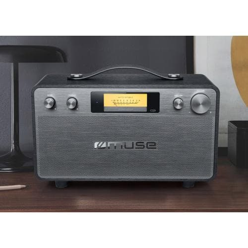 M-670 BT Speaker, Retro VU-meter and NFC
