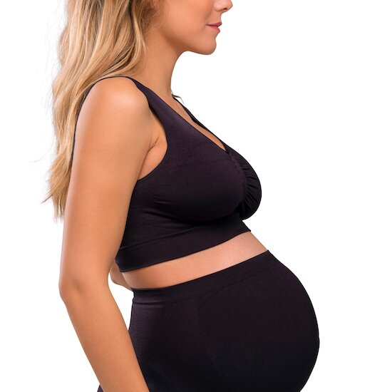 Brassière De Grossesse Sans Coutures   Noir        M   de               Carriwell