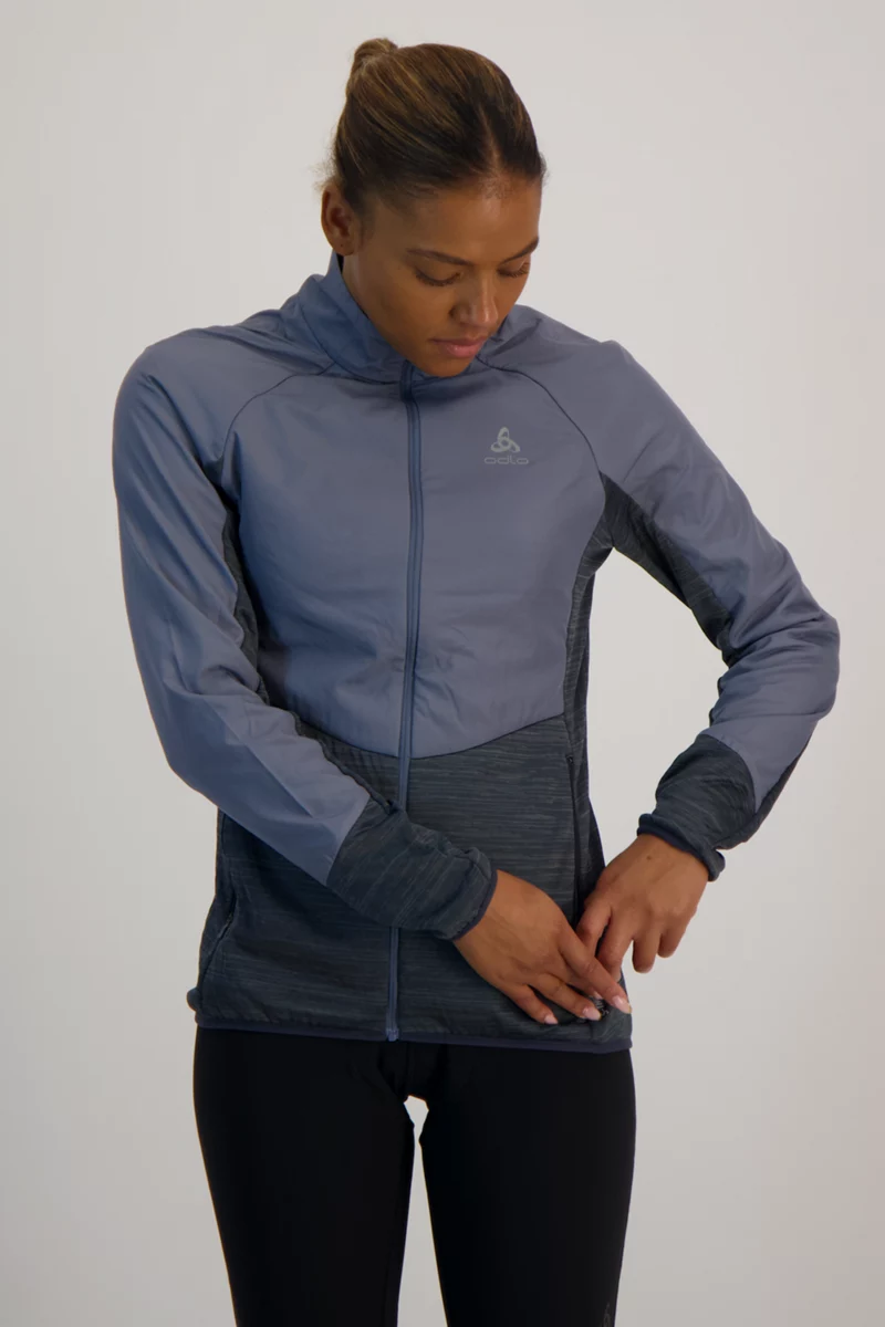 Odlo Run Easy Warm Hybrid Damen Laufjacke