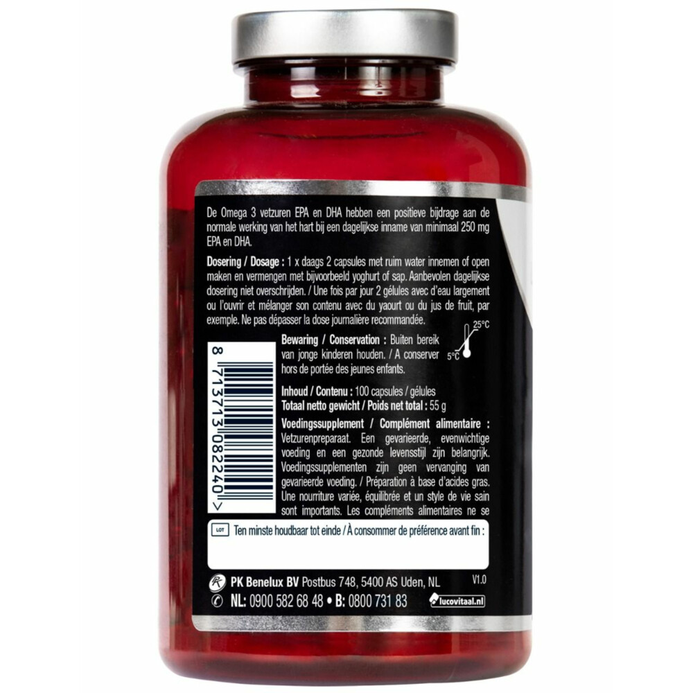 Lucovitaal Omega 3-6-9 100 capsules