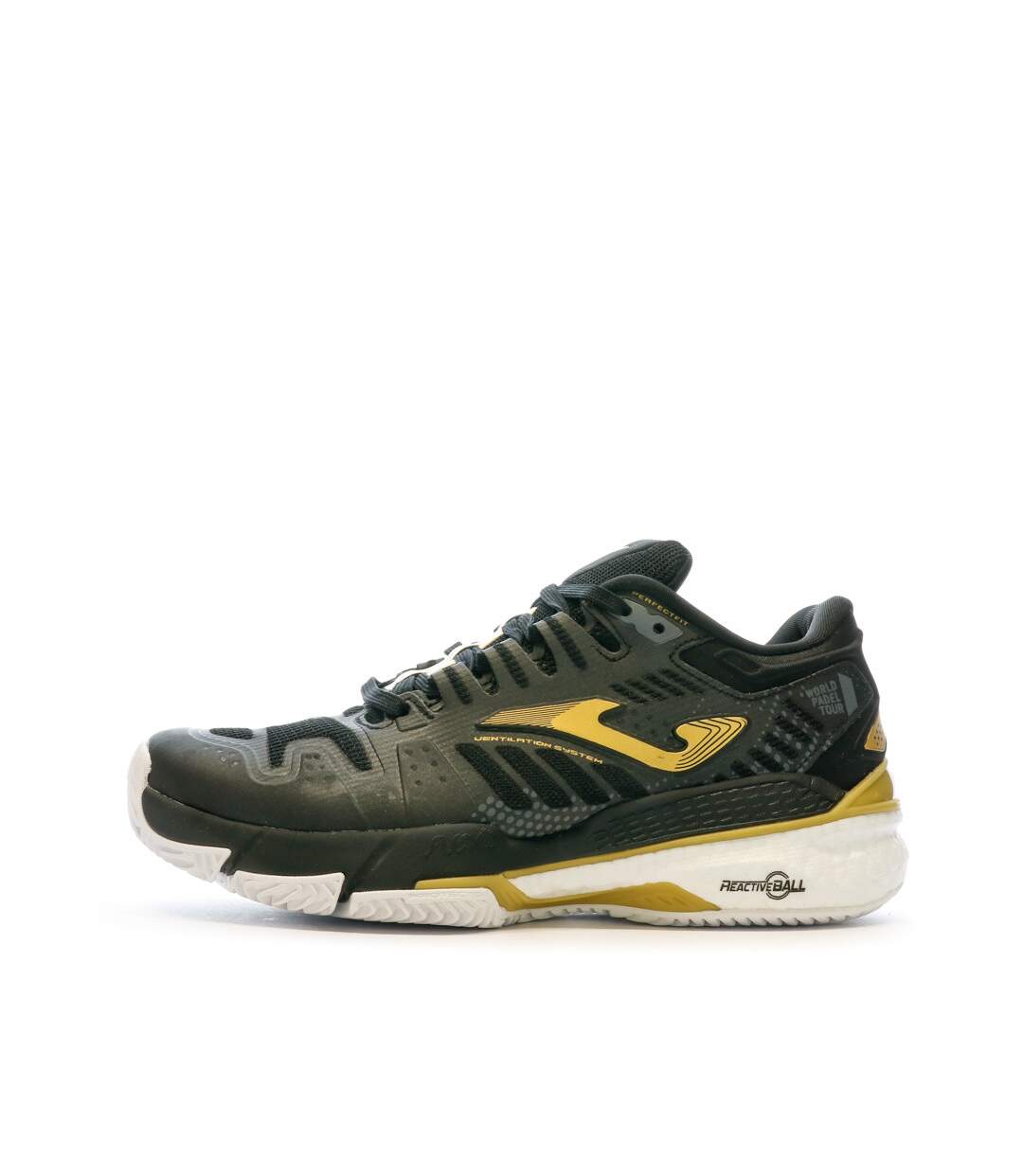 Chaussures de Padel Noir Homme Joma 2204 Lemon Fluor
