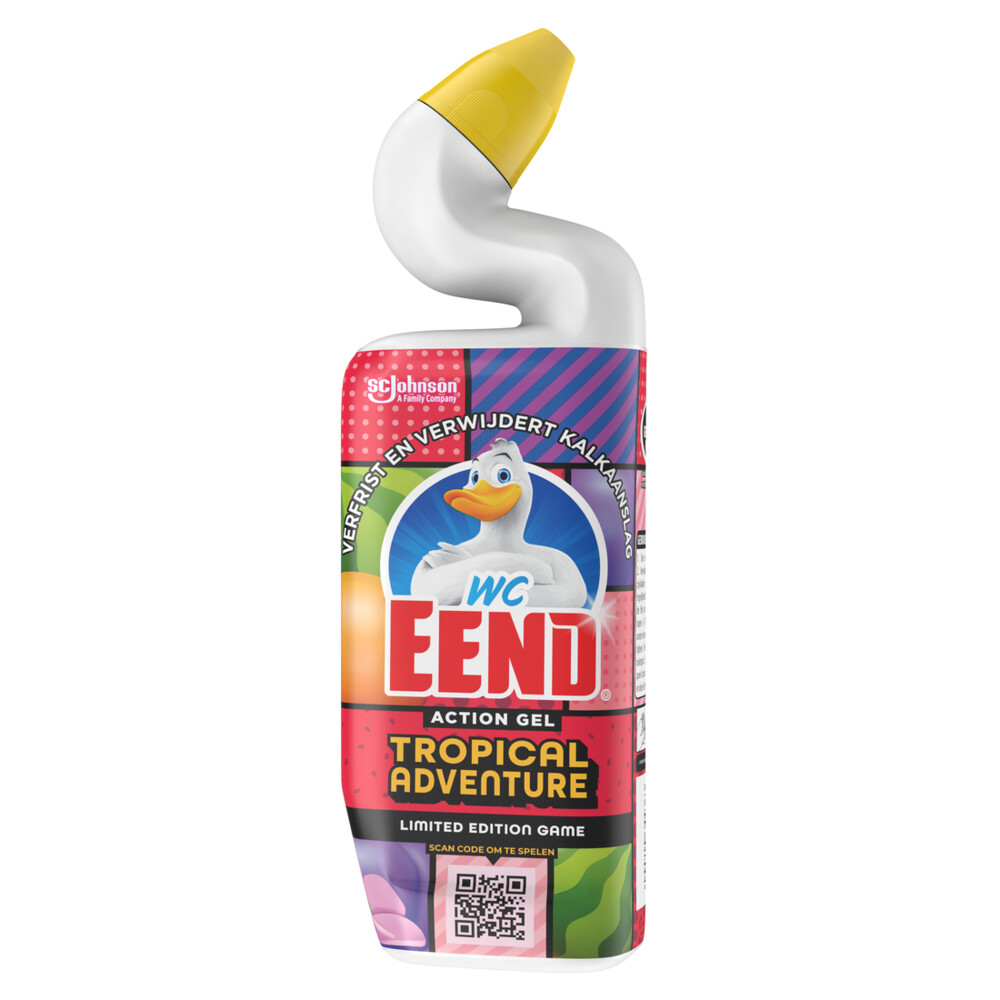 WC Eend Toiletreiniger Action Gel Tropical Adventure750 ml