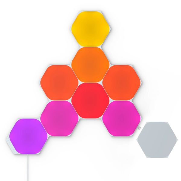 Nanoleaf Pack 9x Painéis de Luz led Hexágonos - NL42-0002HX-9PK