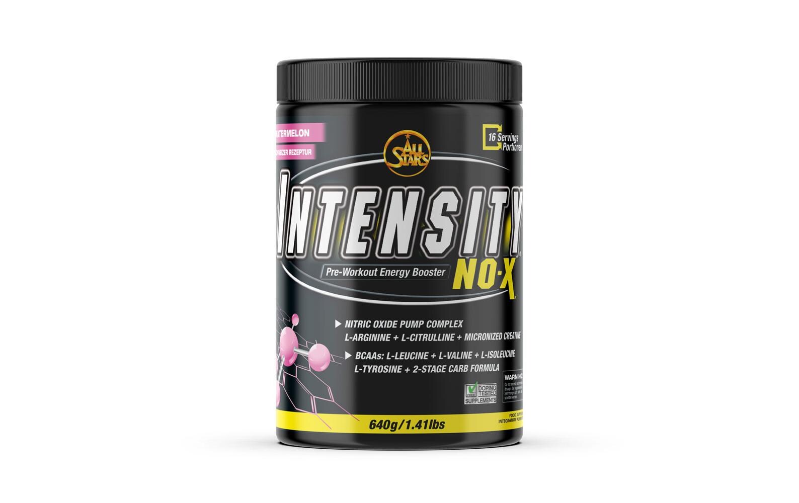 Pulver Intensity NO-x Booster Wassermelone 640 gPre-Workout Energie-Booster