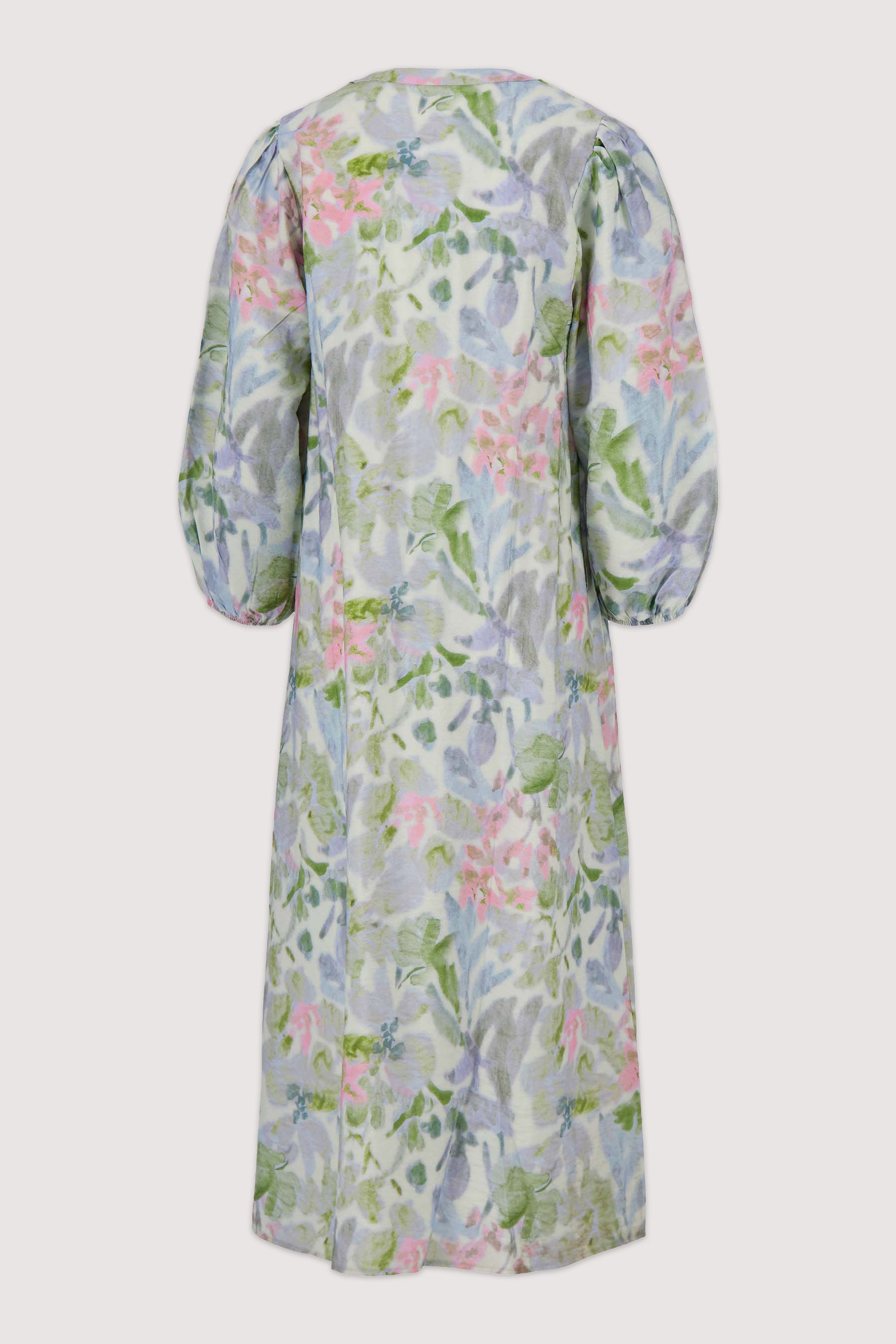 jurk met bloemprint